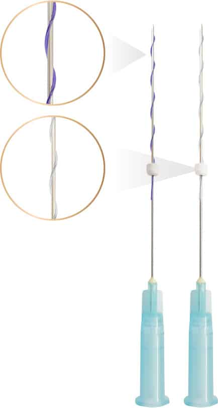 VDerma Thread PDO & P(LA-CL) DOUBLE SCREW